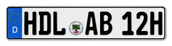 H-Kennzeichen HDL online bestellen