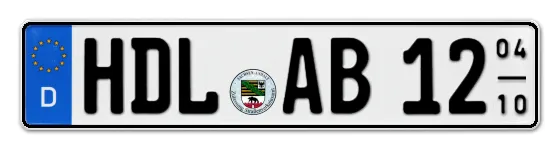 Saisonkennzeichen HDL für HalDensLeben online bestellen