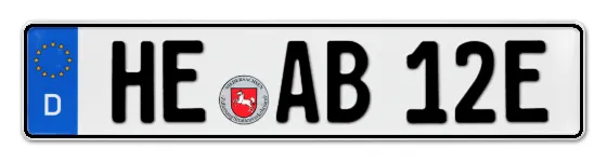 E-Kennzeichen HElmstedt als Wunschkennzeichen online reservieren