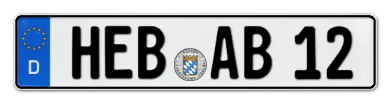 Autokennzeichen HErsBruck