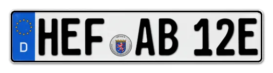 E-Kennzeichen HErsFeld online bestellen