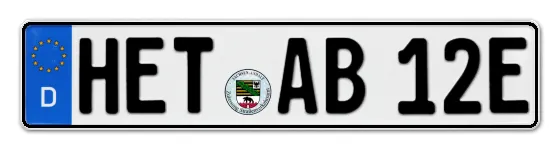 E-Kennzeichen HETtstedt online bestellen