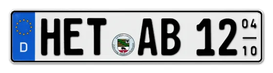 Saisonkennzeichen HET für HETtstedt online bestellen