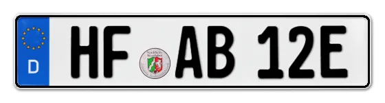 E-Kennzeichen HerFord online bestellen