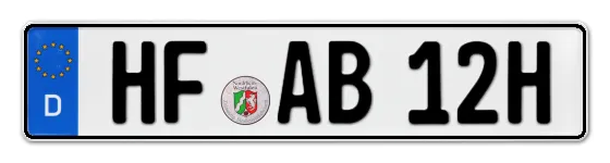 H-Kennzeichen HF online bestellen