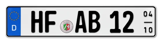 Saisonkennzeichen HF für HerFord online bestellen