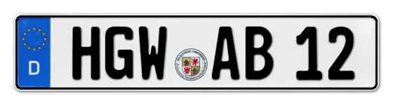 Autokennzeichen Hansestadt GreifsWald Autokennzeichen Hansestadt GreifsWald