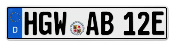 E-Kennzeichen Hansestadt GreifsWald online bestellen