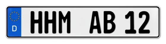 Autokennzeichen HoHenMölsen
