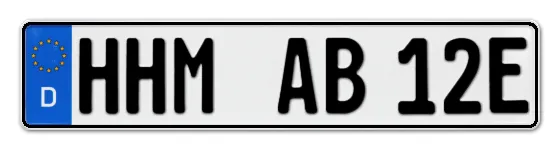 E-Kennzeichen HoHenMölsen online bestellen