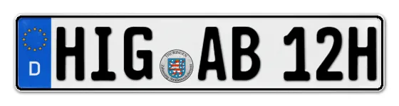 H-Kennzeichen HIG online bestellen