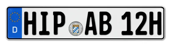 H-Kennzeichen HIP online bestellen
