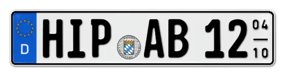 Saisonkennzeichen HIP für HIlPoltstein online bestellen
