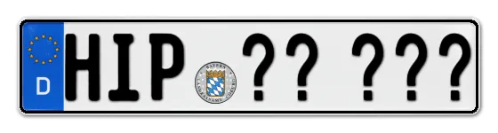 Wunschkennzeichen Hilpoltstein reservieren