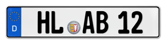 Autokennzeichen Hansestadt Lübeck