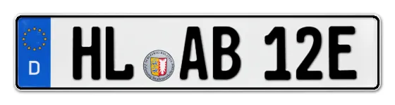 E-Kennzeichen Hansestadt Lübeck online bestellen
