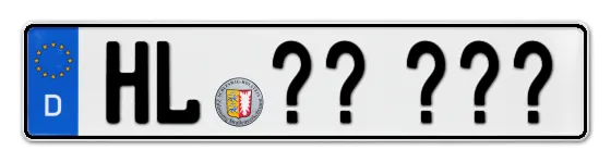 Wunschkennzeichen Hansestadt-lübeck reservieren