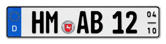Saisonkennzeichen HM für HaMeln online bestellen