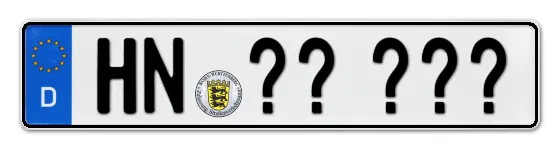 WunschKennzeichen Heilbronn Wunschkennzeichen Heilbronn reservieren