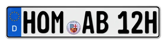 H-Kennzeichen HOM online bestellen