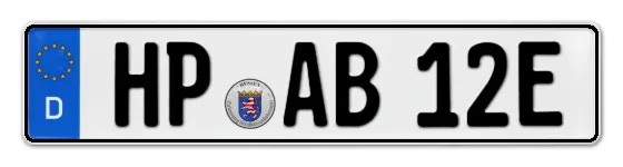 E-Kennzeichen HepPenheim online bestellen