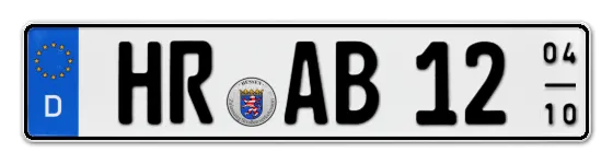 Saisonkennzeichen HR für HombeRg online bestellen