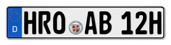 H-Kennzeichen HRO online bestellen