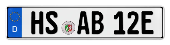 E-Kennzeichen HeinSberg online bestellen