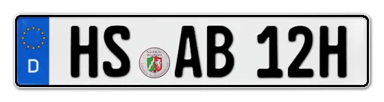 H-Kennzeichen HS online bestellen