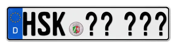 WunschKennzeichen Hochsauerlandkreis Wunschkennzeichen Hochsauerlandkreis reservieren