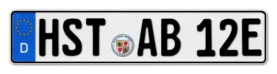 E-Kennzeichen STralsund online bestellen