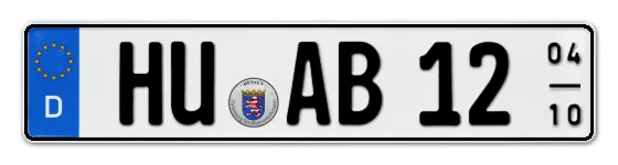 Saisonkennzeichen HU für HanaU online bestellen