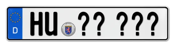 Wunschkennzeichen Hanau reservieren
