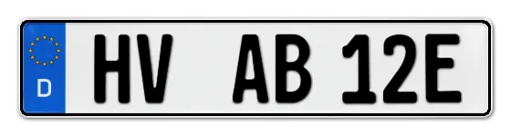 E-Kennzeichen HaVelberg online bestellen