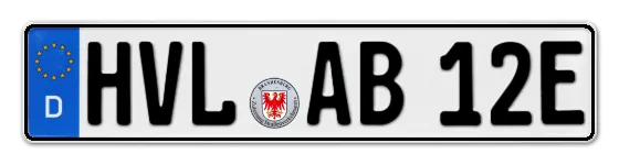 E-Kennzeichen HaVelLand online bestellen