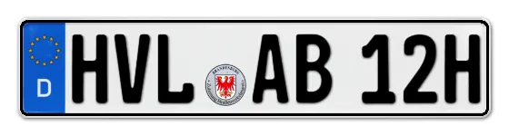 H-Kennzeichen HVL online bestellen