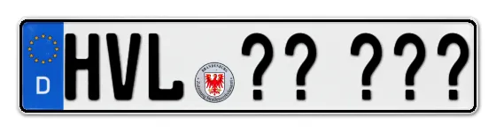 Wunschkennzeichen Havelland reservieren