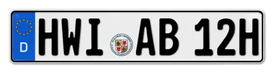 H-Kennzeichen HWI online bestellen