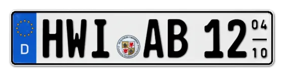 Saisonkennzeichen WIsmar Saisonkennzeichen HWI für WIsmar online bestellen