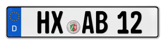 Autokennzeichen HöXter