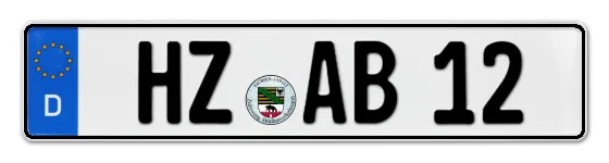 Autokennzeichen HarZ