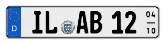 Saisonkennzeichen ILmenau Saisonkennzeichen IL für ILmenau online bestellen