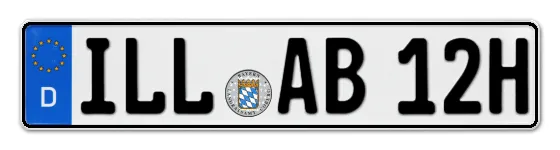 H-Kennzeichen ILL online bestellen