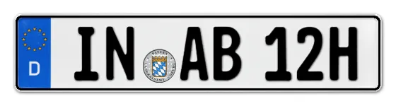 H-Kennzeichen IN online bestellen