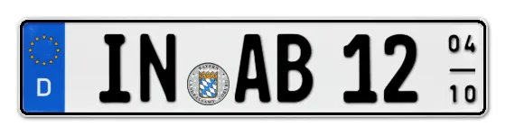 Saisonkennzeichen IN für INgolstadt online bestellen