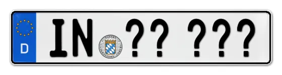 Wunschkennzeichen Ingolstadt reservieren