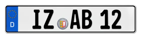 Kennzeichen ItZehoe bestellen