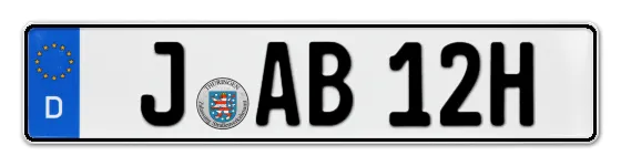 H-Kennzeichen J online bestellen