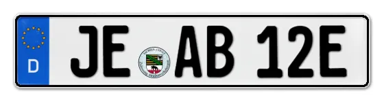 E-Kennzeichen JEssen online bestellen