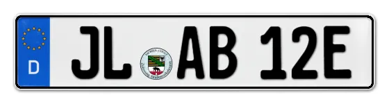 E-Kennzeichen Jerichower Land online bestellen